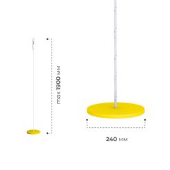 Tellerschaukel aus Holz Gamma