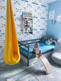 gelb Kokon Schaukel kinder