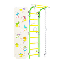 wall bars Comet Next 1 climbing wall Dino green