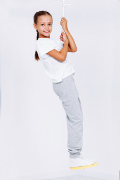 wooden disk swing seat yellow children