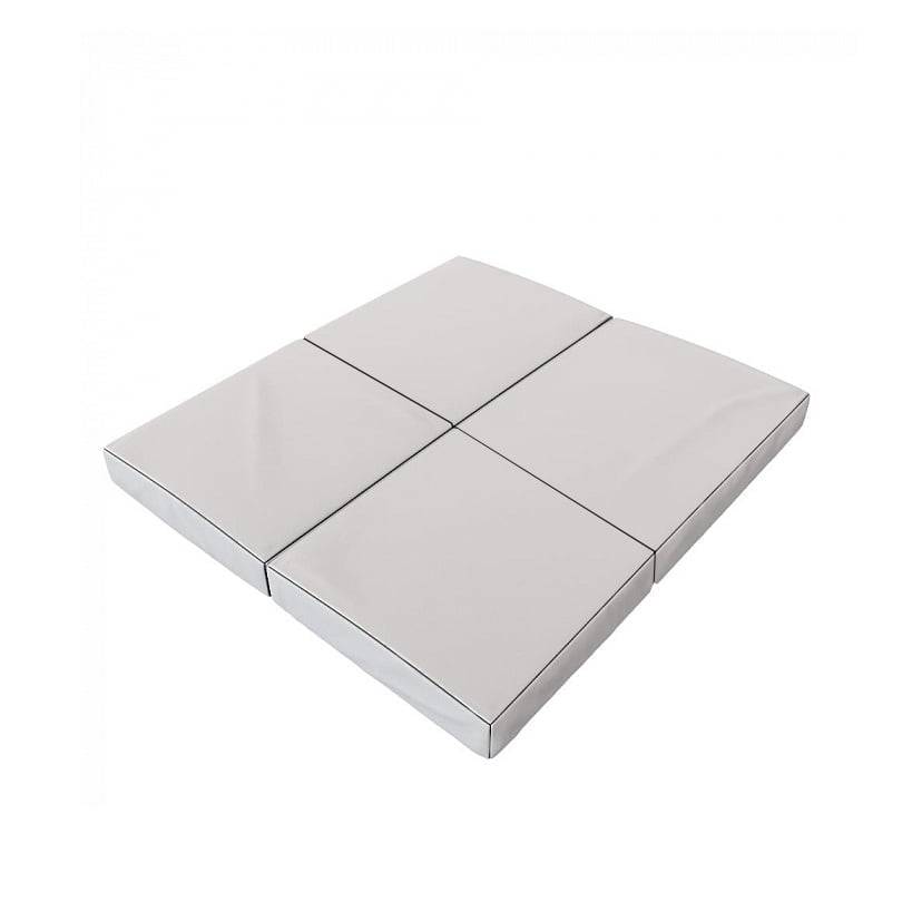 Gymnastikmatte 100x100x10 cm vierteilige Komet1