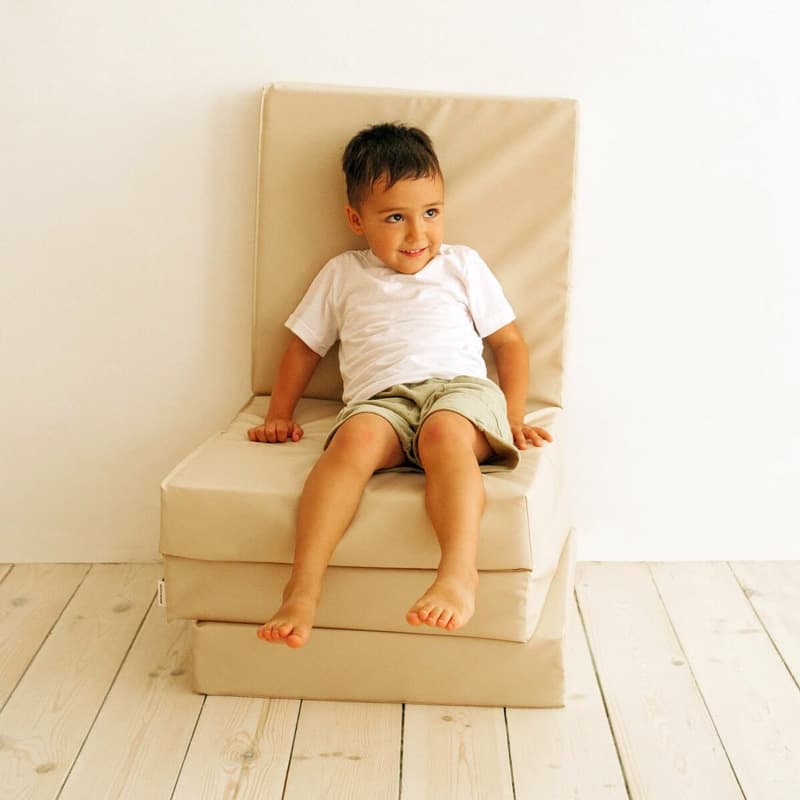 Gymnastikmatte 100x100x10 cm vierteilige Komet6