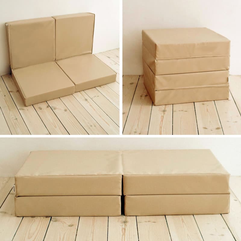 Gymnastikmatte 100x100x10 cm vierteilige Komet9