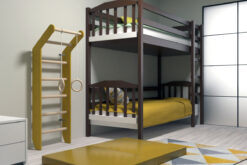 wall bars toddler yellow home