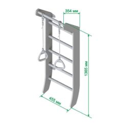 kinder sprossenwand mini color