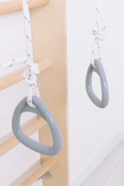 sprossenwand mini color turnringe