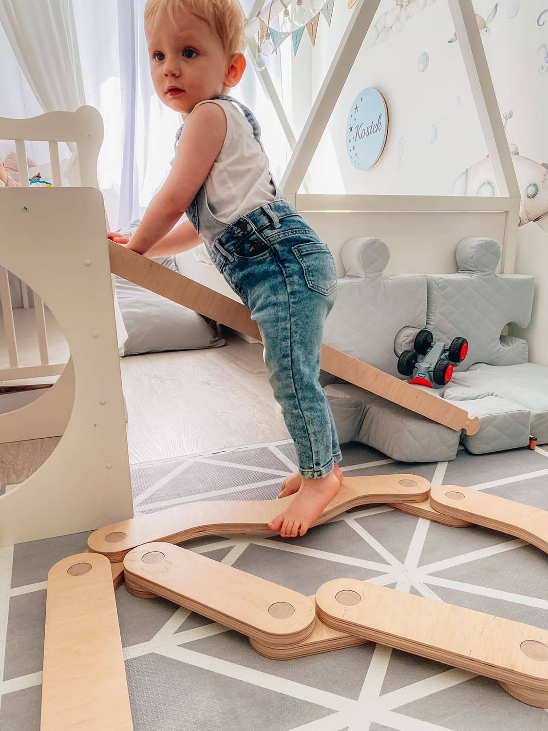 Balancierpfad aus Holz – Bild 15