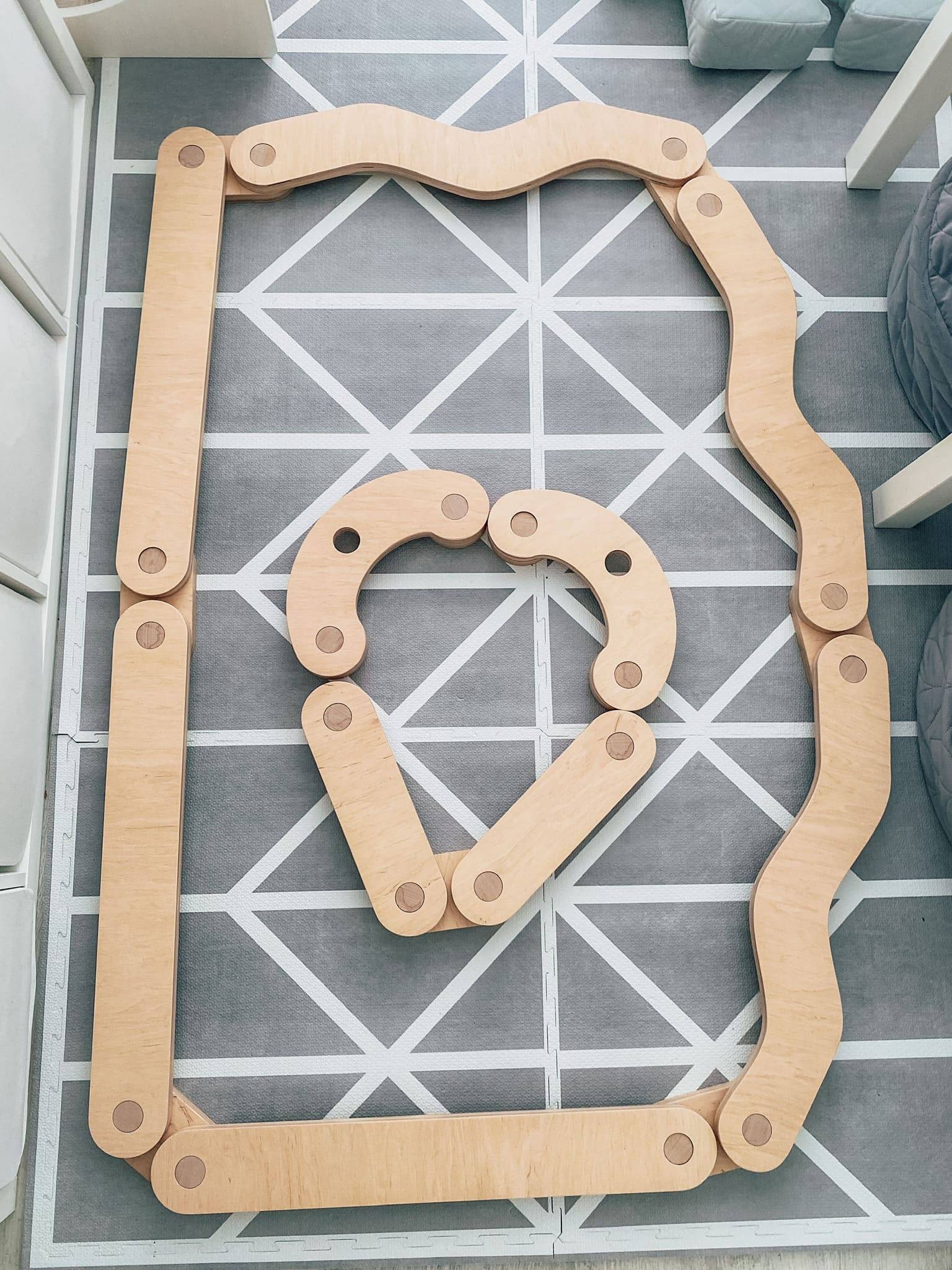 Balancierpfad aus Holz – Bild 14