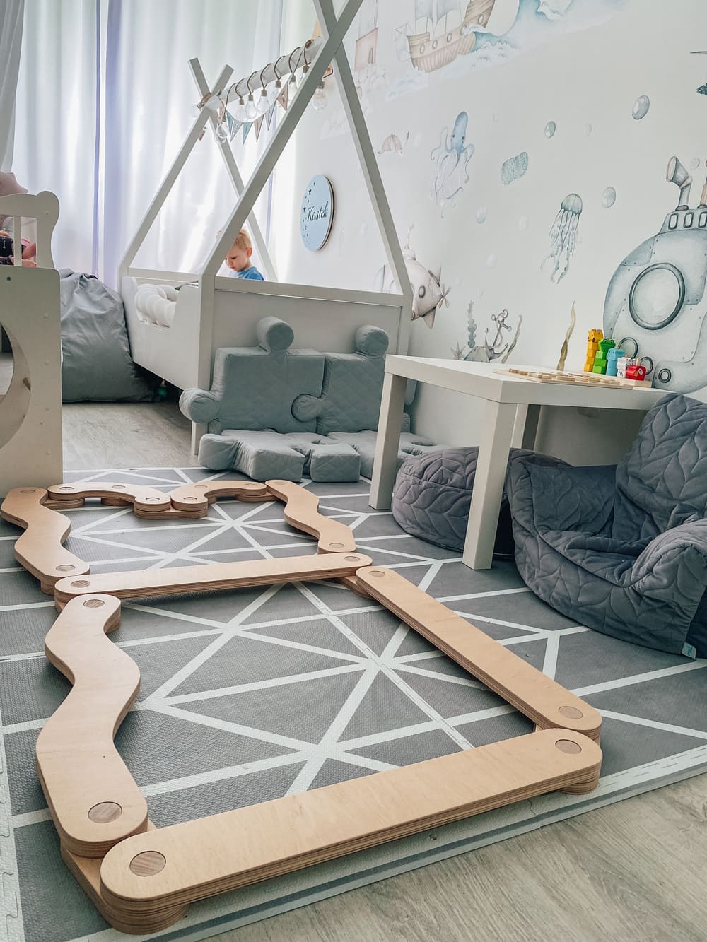 Balancierpfad aus Holz – Bild 12