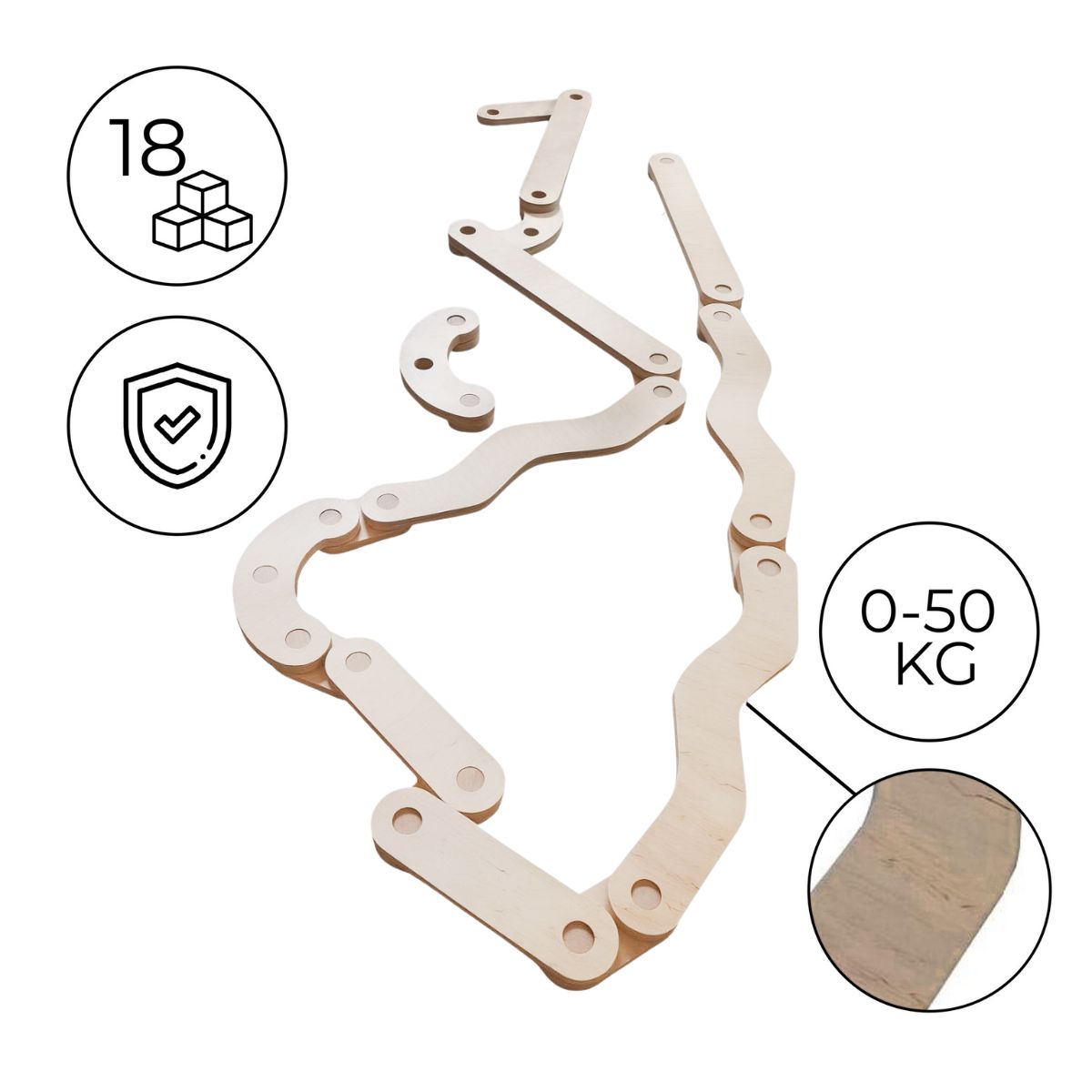 Balancierpfad aus Holz – Bild 4