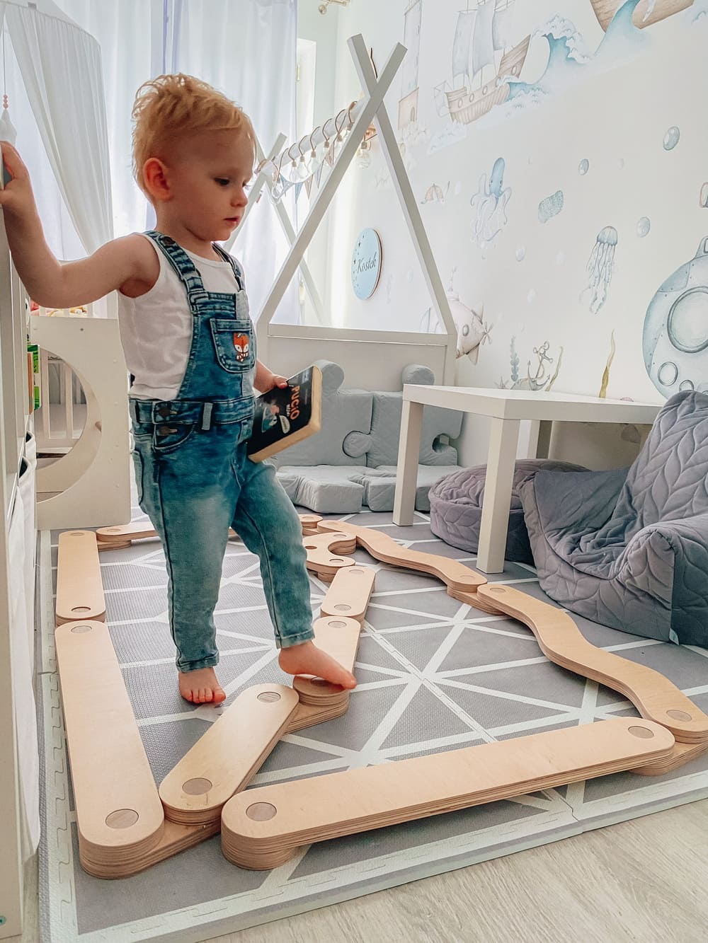 Balancierpfad aus Holz – Bild 11