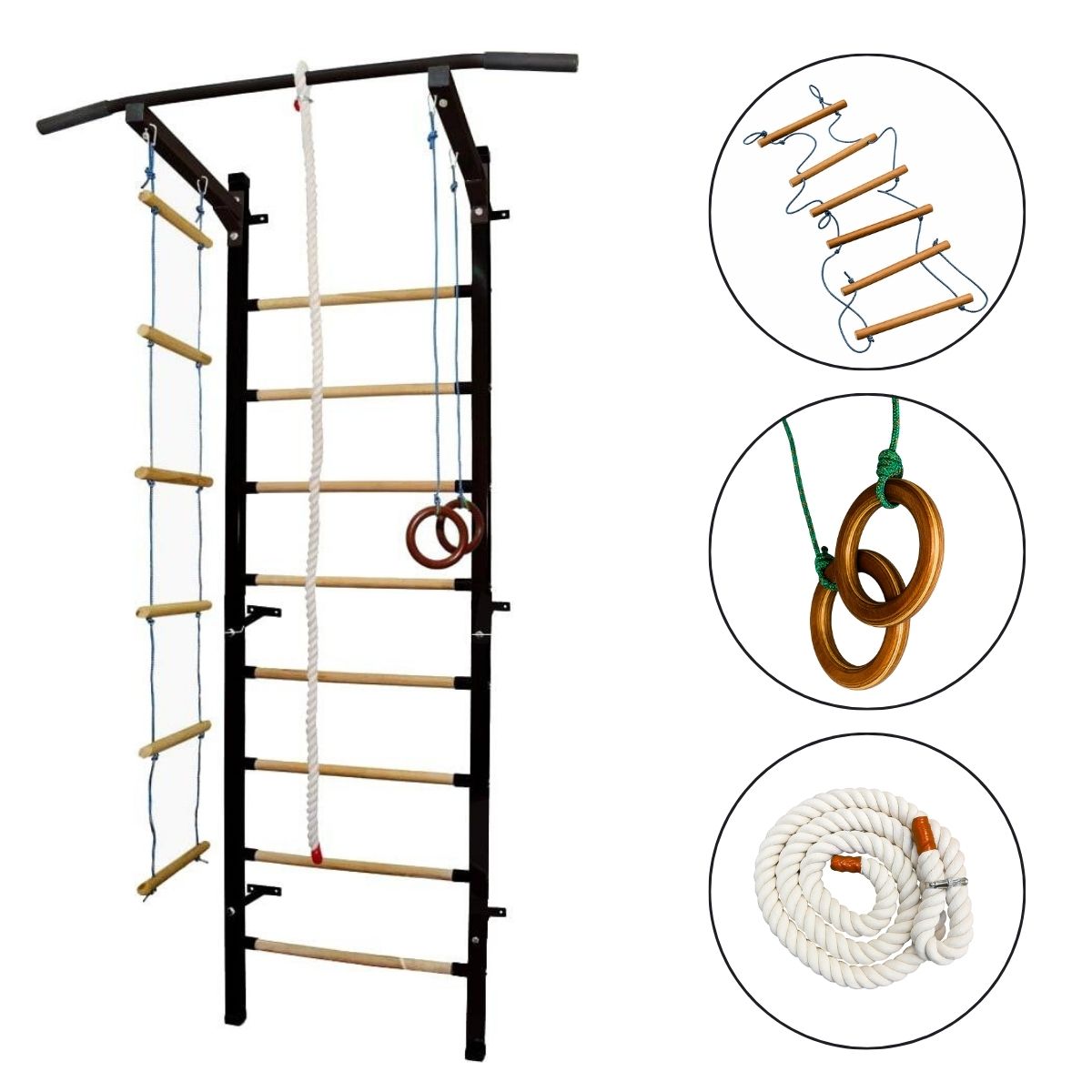 Sprossenwand für Kinderzimmer Sport Kind34