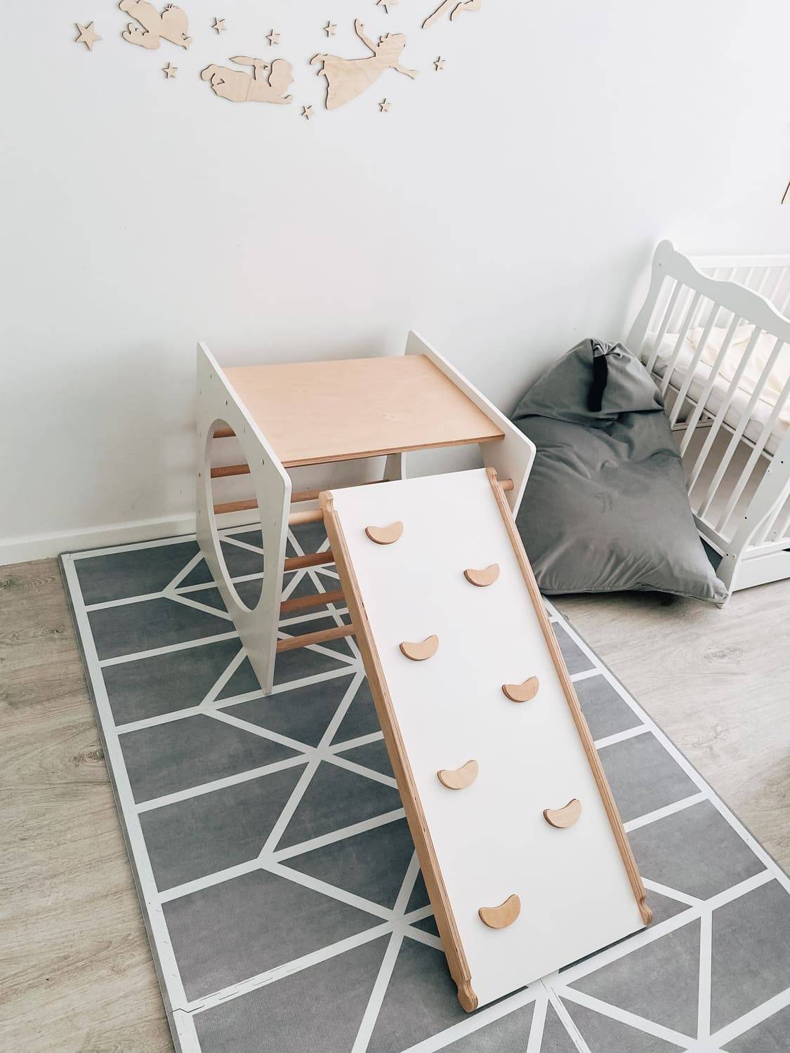 Klettergerüst mit Rutsche Box Plus – Bild 11