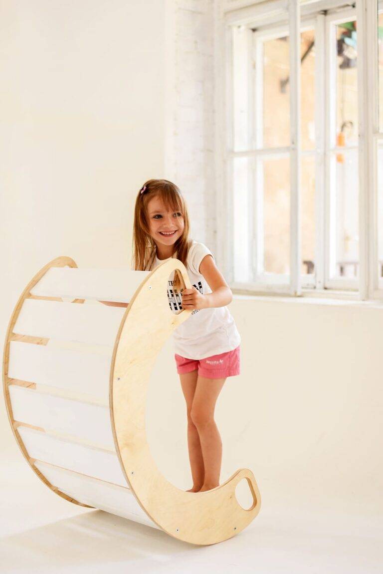 Kletterbogen aus Holz Smile – Bild 8
