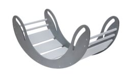 Weiss grau Kletterbogen