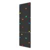 climbing wall black colorful