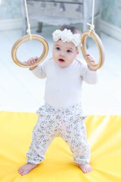 kolka gimnastyczne drewniane dla piramidy