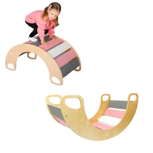 Kinderwippe aus Holz Sunny Mehrfarben