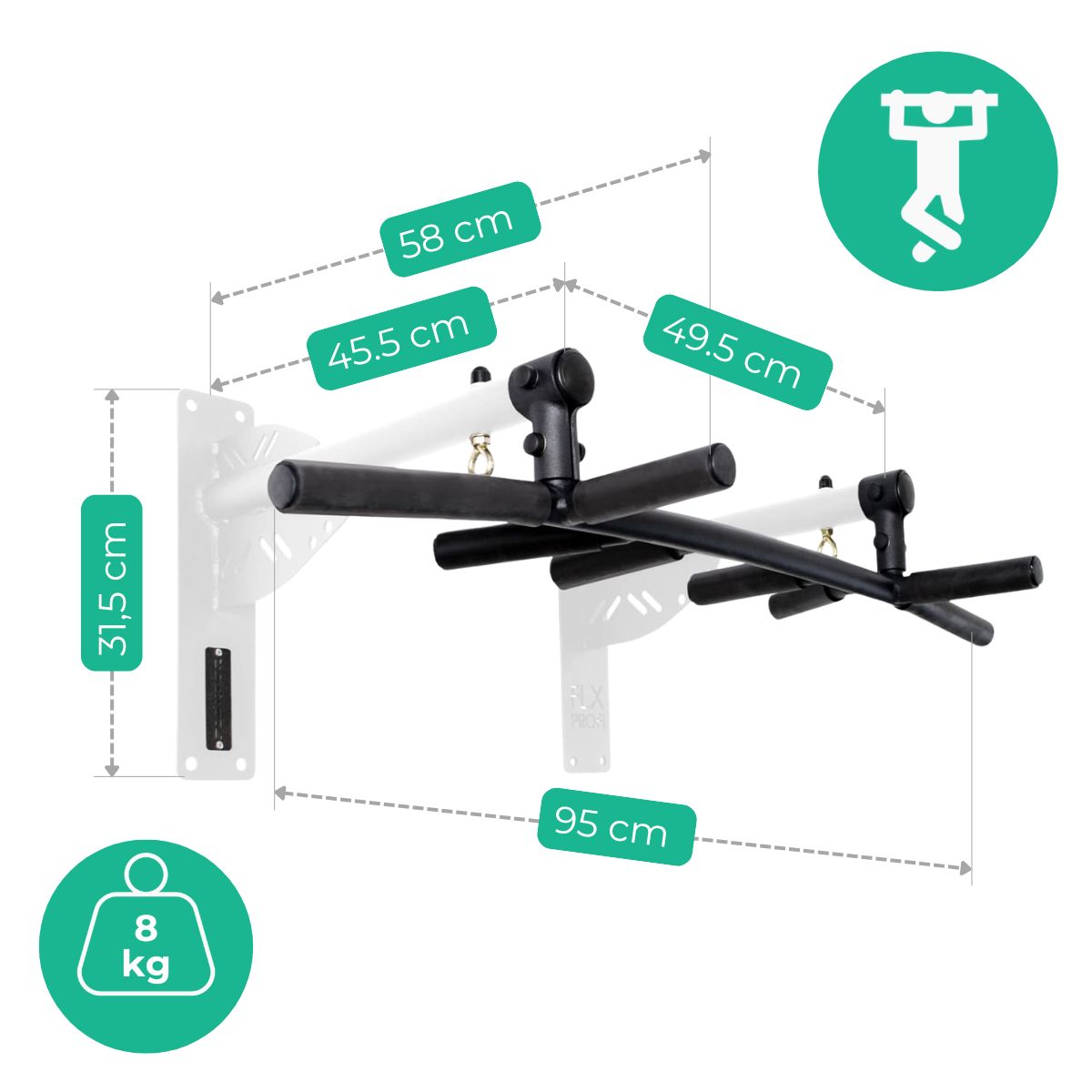 Klimmzugstange Drago (2)