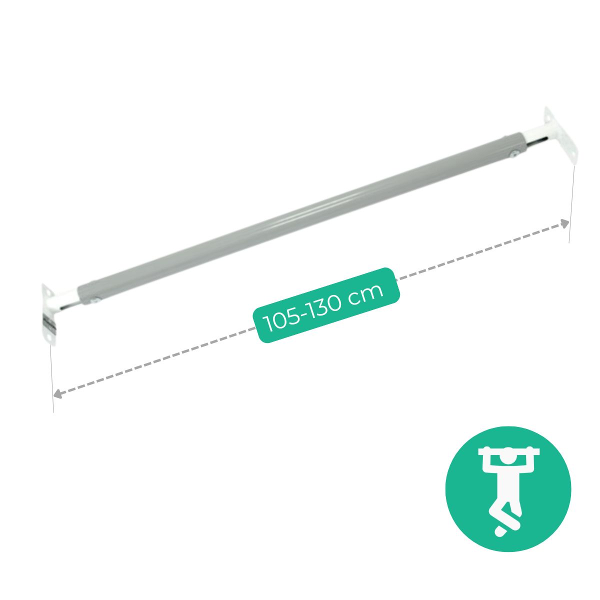 Klimmzugstange für den Türrahmen Gamma 105 130 cm