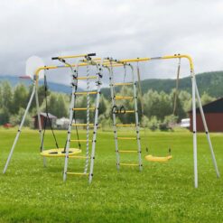 Alternative view of Klettergerüst für den Garten Glückswiese Plus
