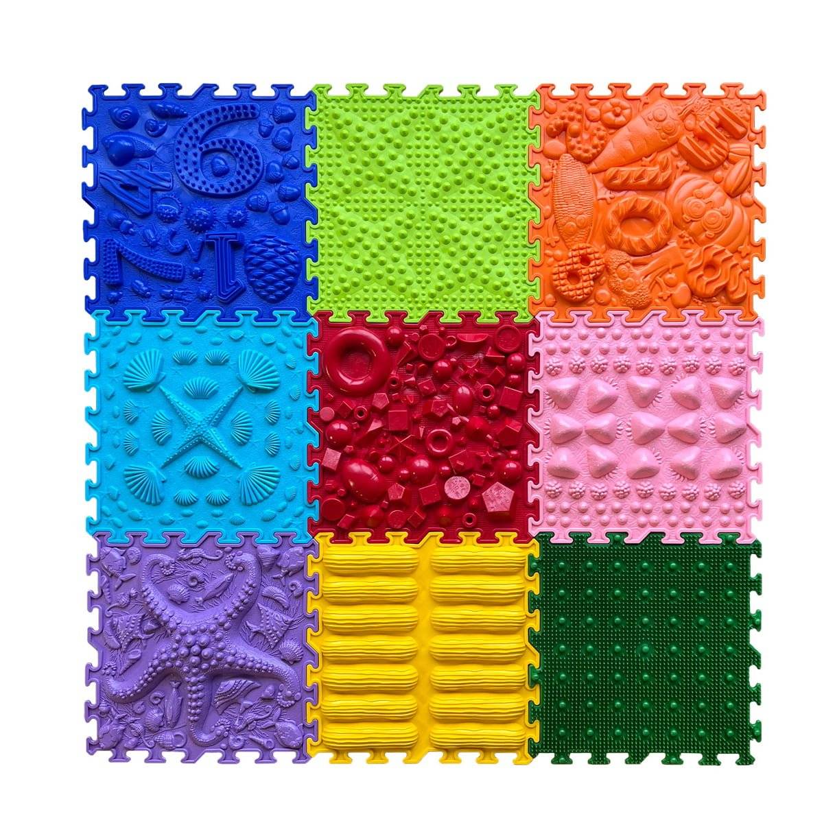 Massage-Sensorikmatte Regenbogen