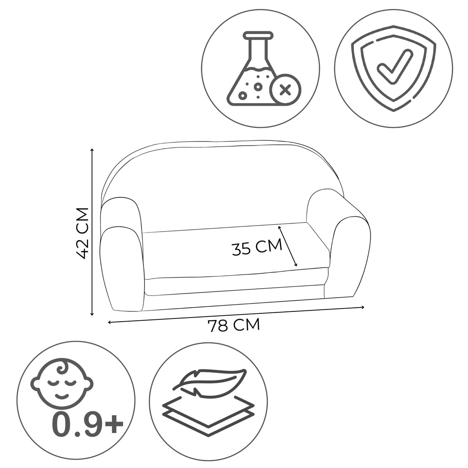 Kindersofa Print – Bild 4