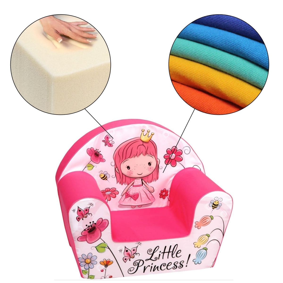 Kindersessel Prinzessin – Bild 9