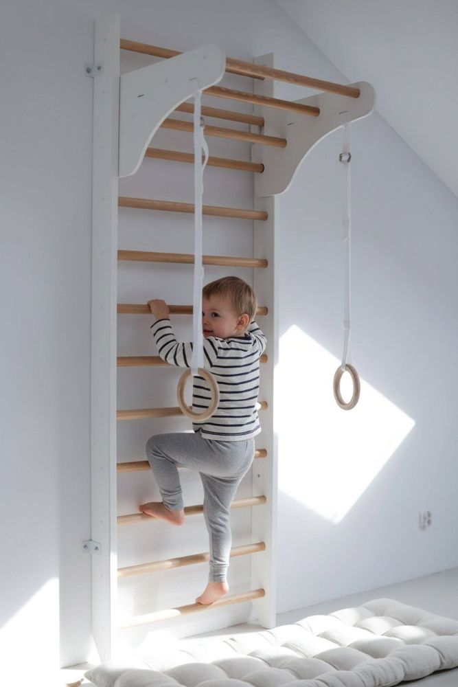 Sprossenwand für Kinderzimmer Kinder Wood – Bild 2