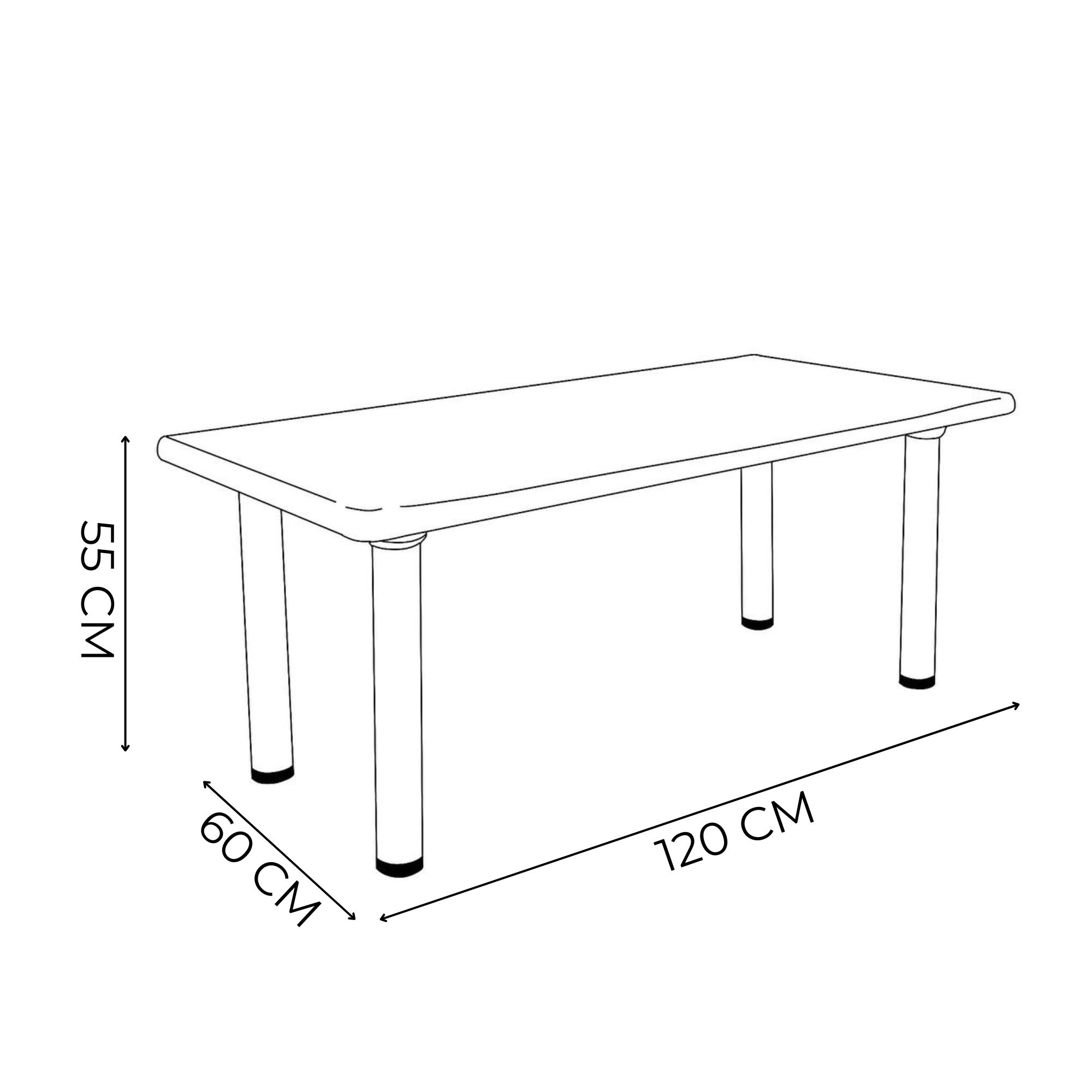Plastiktisch für Kinder – Bild 6