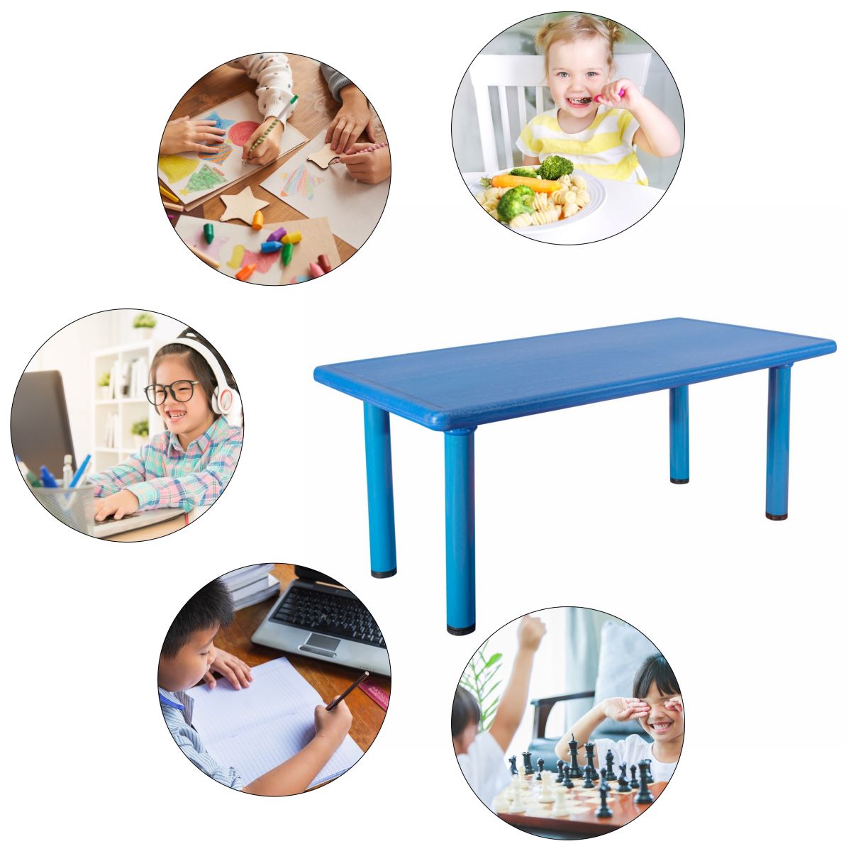 Plastiktisch für Kinder – Bild 2