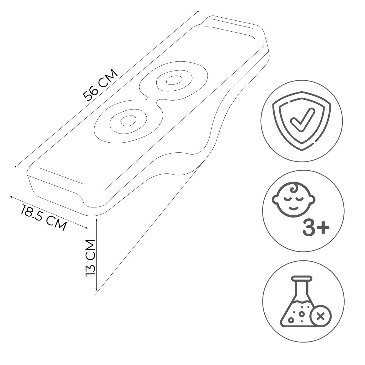 Wackelbrett Labyrinth Acht – Bild 5
