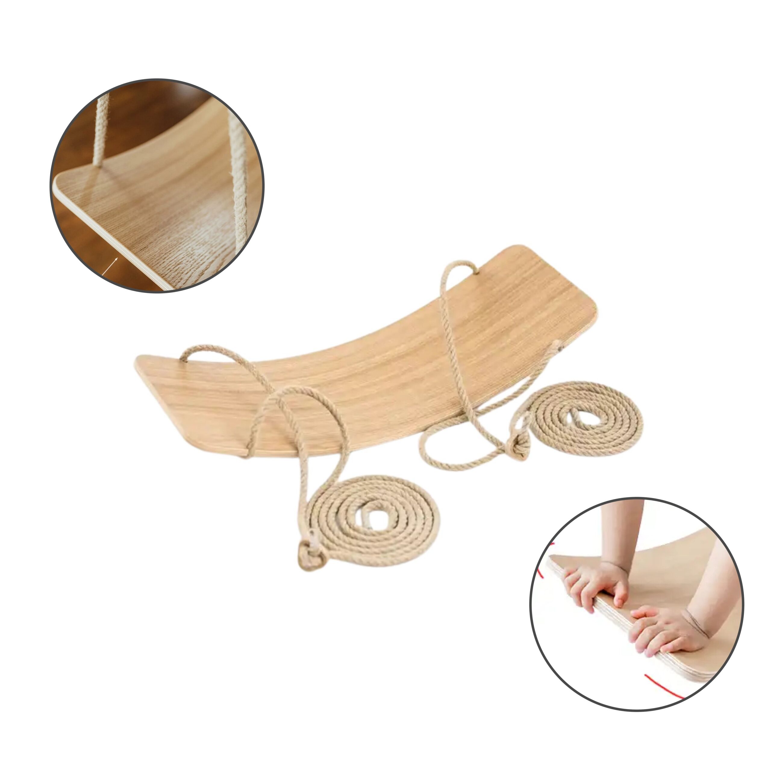 Balancebrett – Schaukel 2-in-1 Lama – Bild 4