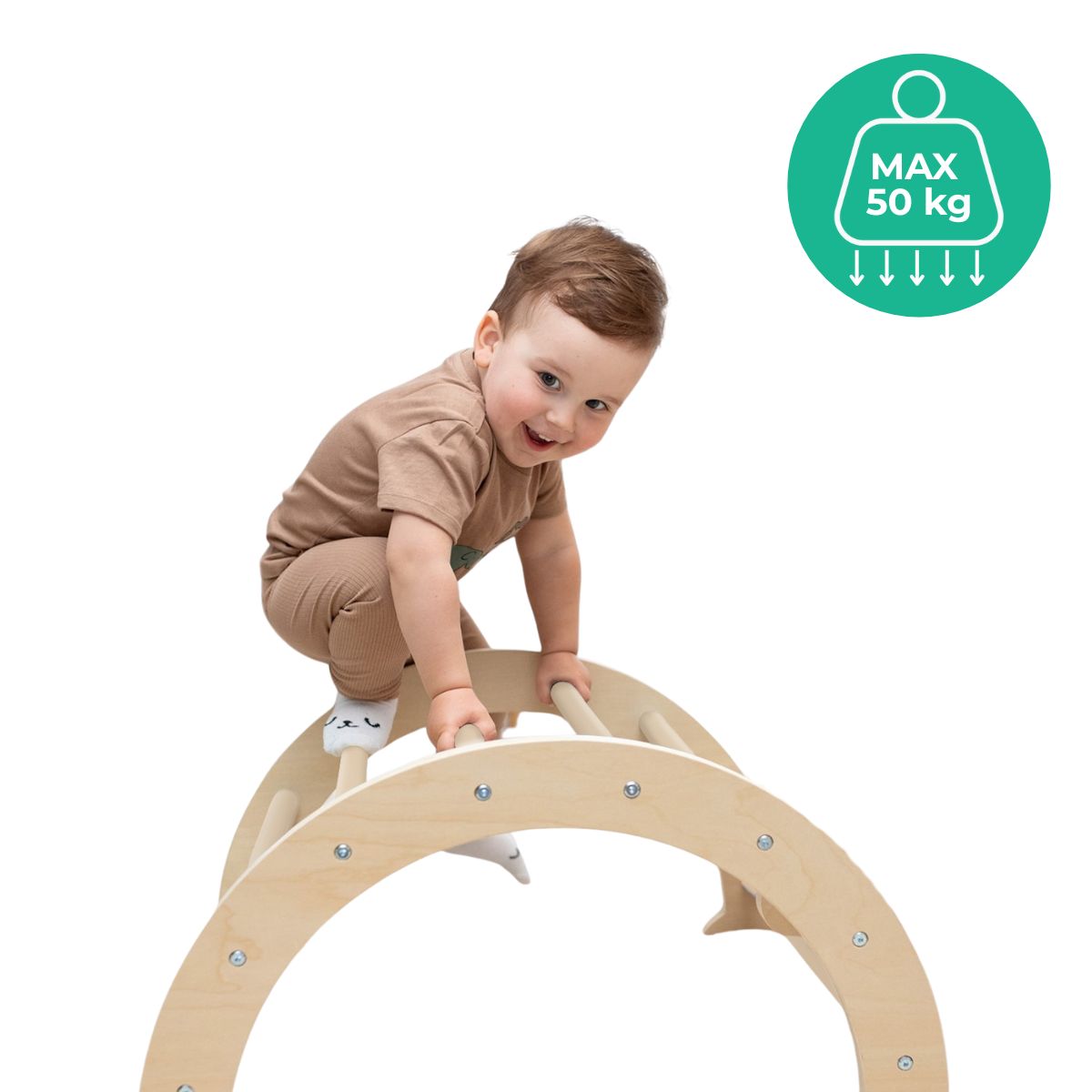 Kletterbogen aus Holz Lama – Bild 3