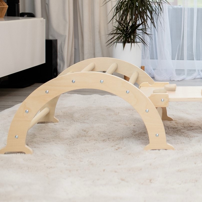 Kletterbogen aus Holz Lama – Bild 6