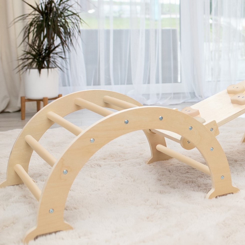 Kletterbogen aus Holz Lama – Bild 9