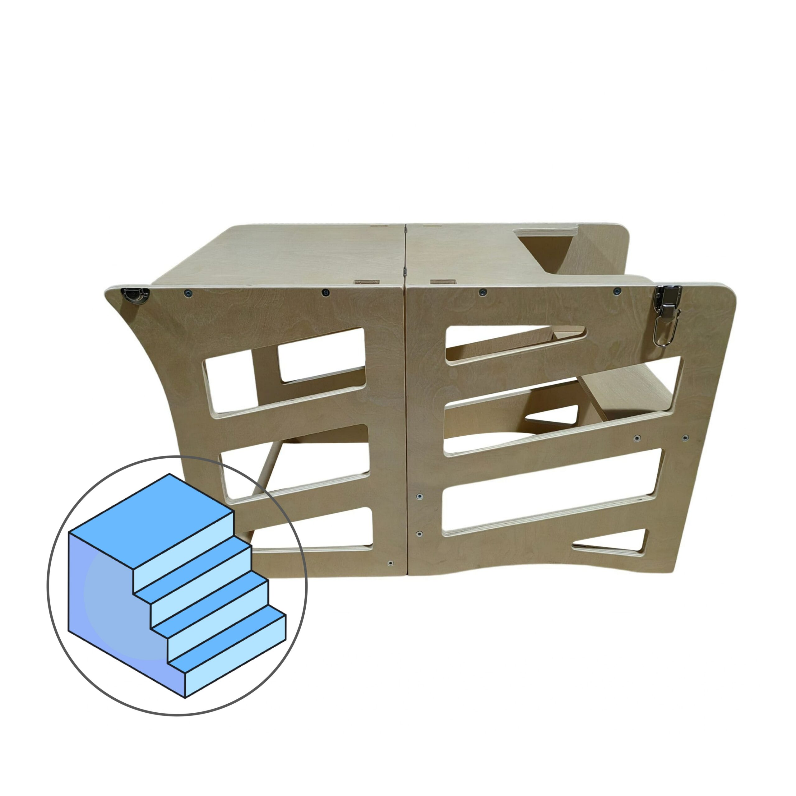 Lernturm mit Kinderrutsche 3in1 Lama – Bild 9