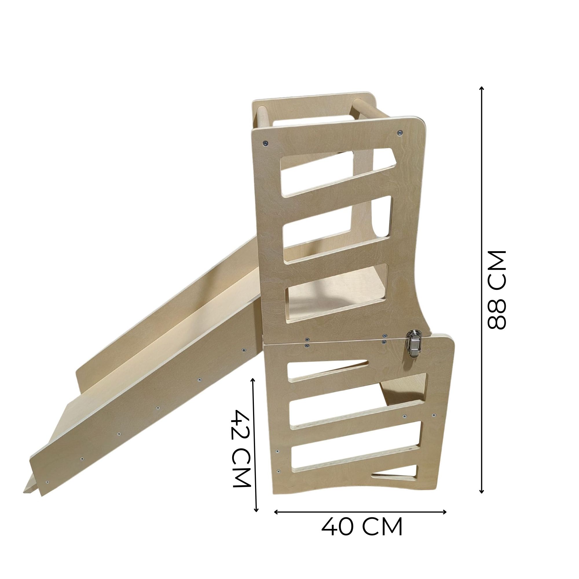 Lernturm mit Kinderrutsche 3in1 Lama – Bild 10