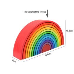 wooden rainbow 5
