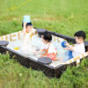 plastic sandpit with seats 5