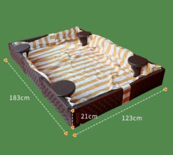 plastic sandpit with seats 9