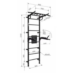 wall bars Gamma Workout Grand 3