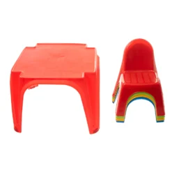 children’s table + chairs for the garden 2