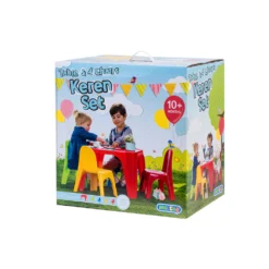 children’s table + chairs for the garden 8