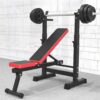 incline training bench with barbell stands X sport 2