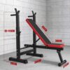 incline training bench with barbell stands X sport 3