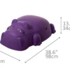 lockable sandpit Hippo 3