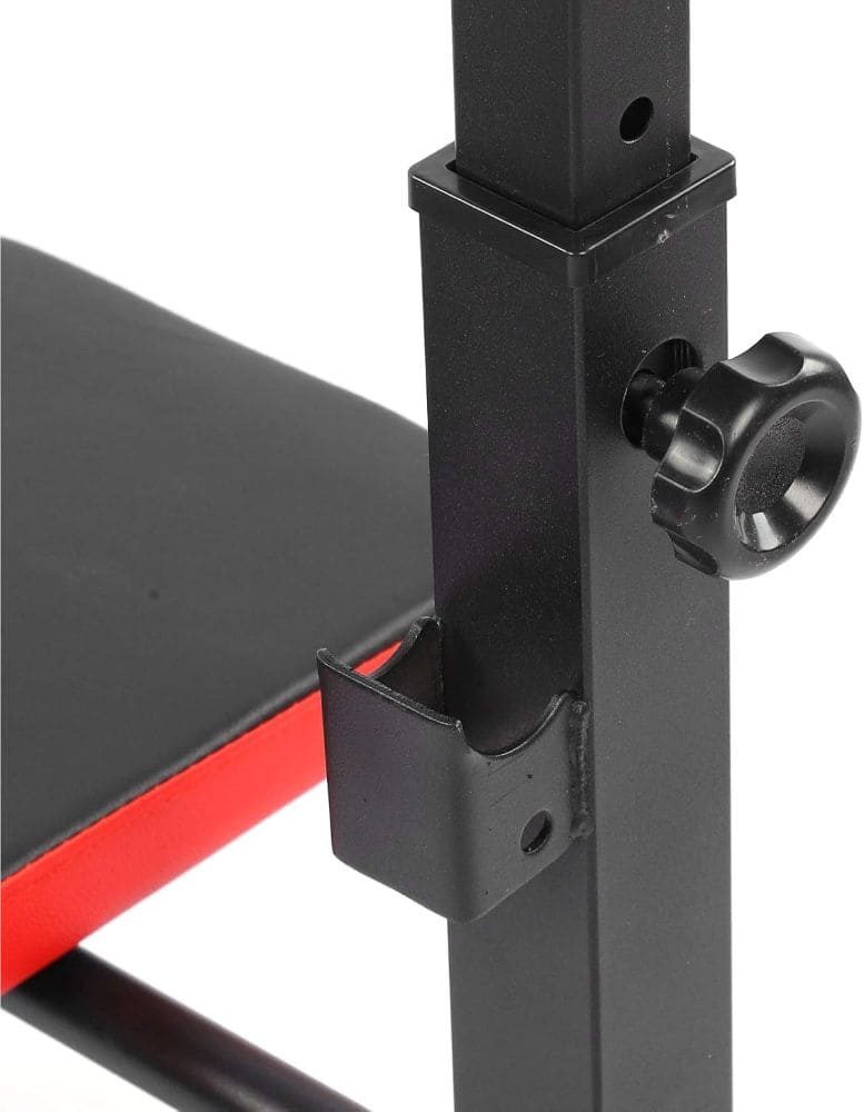 training bench with barbell stan1