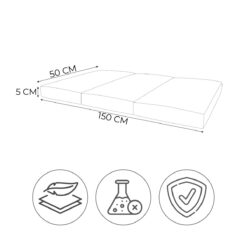 gym mat Kids 150х50х5 cm3