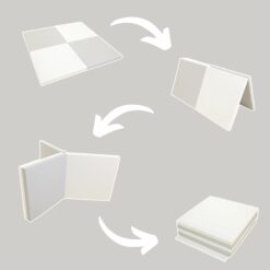 gym mat Satellite 150x150x4 cm3